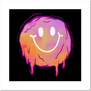 Smile Tie dye Posters and Art